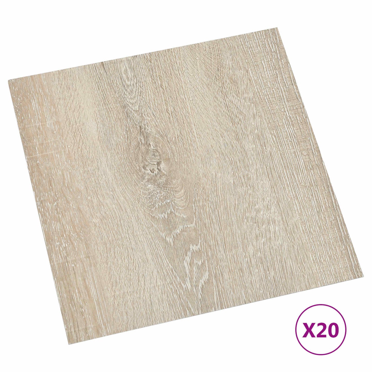 Zelfklevende Vloerplanken 30,5 x 30,5 cm 20 pcs PVC