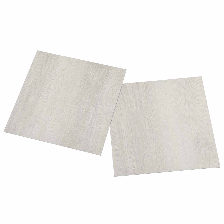 Zelfklevende Vloerplanken 30,5 x 30,5 cm 20 pcs PVC Licht Beige