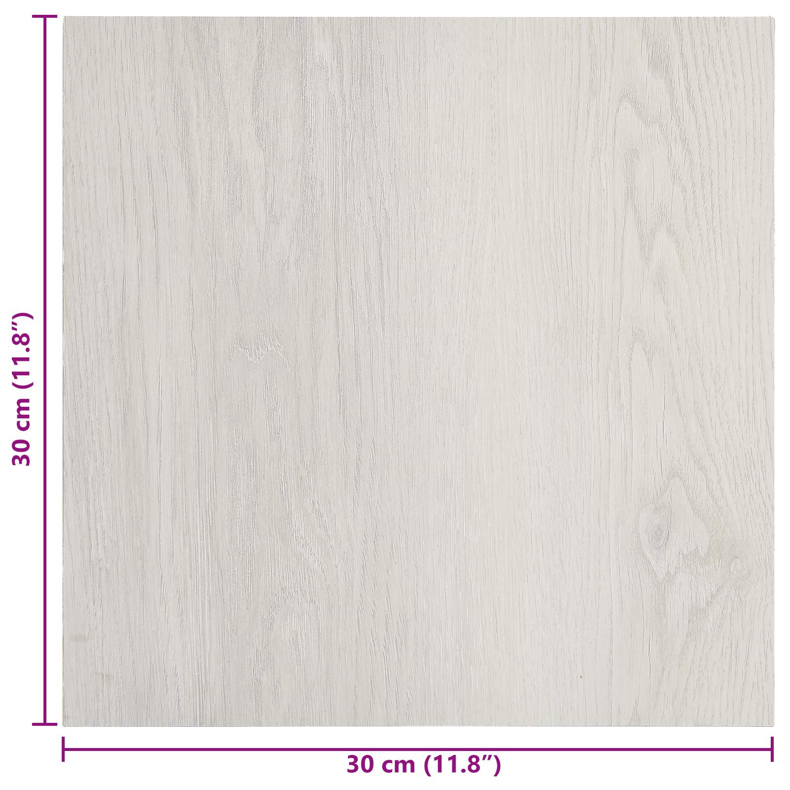 Zelfklevende Vloerplanken 30,5 x 30,5 cm 20 pcs PVC Licht Beige