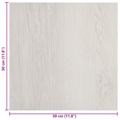 Zelfklevende Vloerplanken 30,5 x 30,5 cm 20 pcs PVC Licht Beige