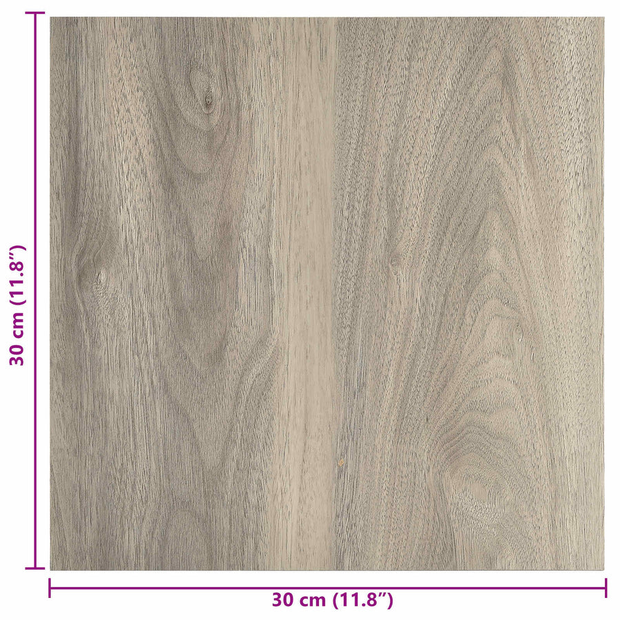 Zelfklevende Vloerplanken 30,5 x 30,5 cm 20 pcs PVC