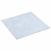 Vloerplanken PVC 30,5x30,5 cm 20 stuks wit marmer zelfklevend