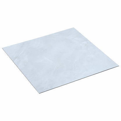 Zelfklevende Vloerplanken 30,5 x 30,5 cm 20 pcs PVC Wit Marmer