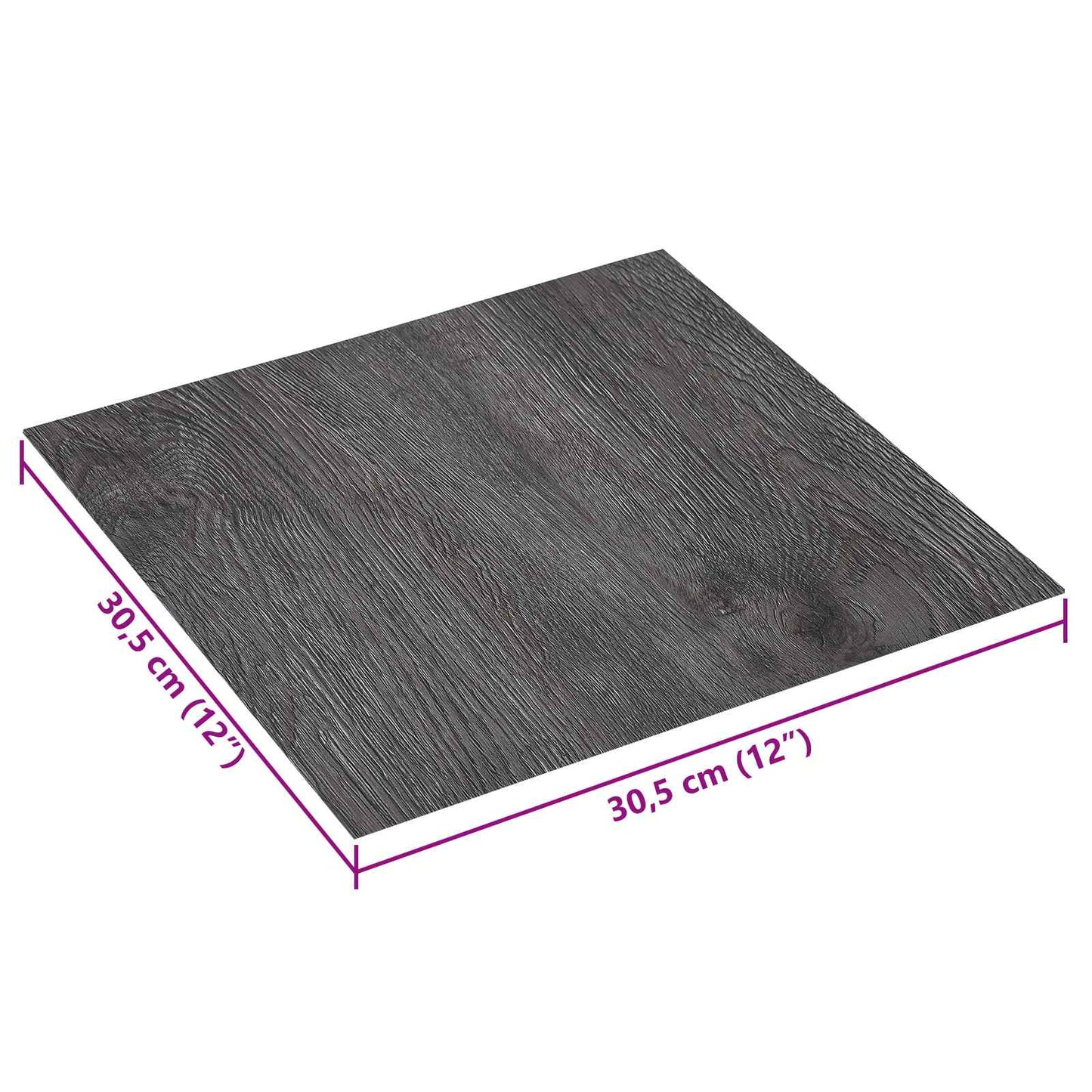 Zelfklevende Vloerplanken 30,5 x 30,5 cm 20 pcs PVC
