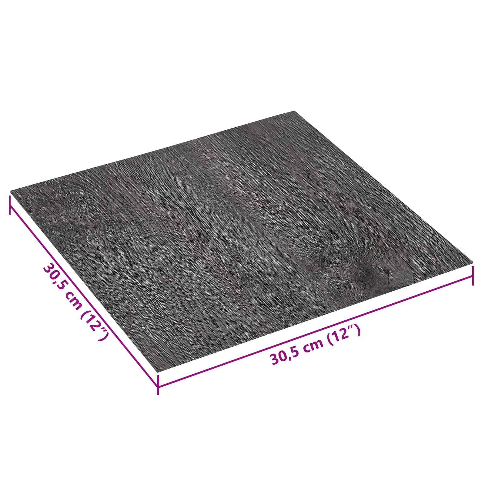 Zelfklevende Vloerplanken 30,5 x 30,5 cm 20 pcs PVC