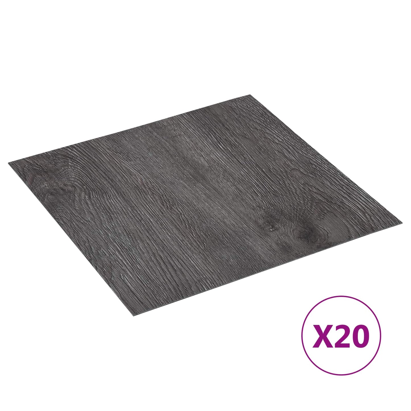 Zelfklevende Vloerplanken 30,5 x 30,5 cm 20 pcs PVC