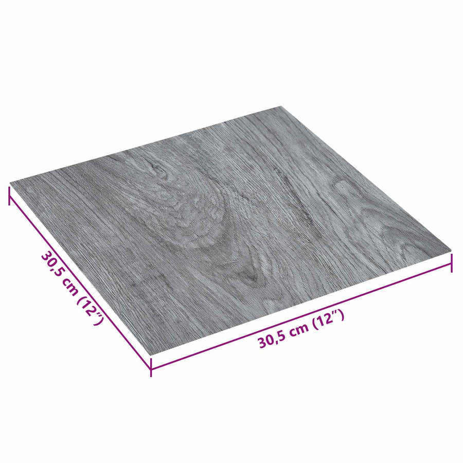 Zelfklevende Vloerplanken 30,5 x 30,5 cm 20 pcs PVC
