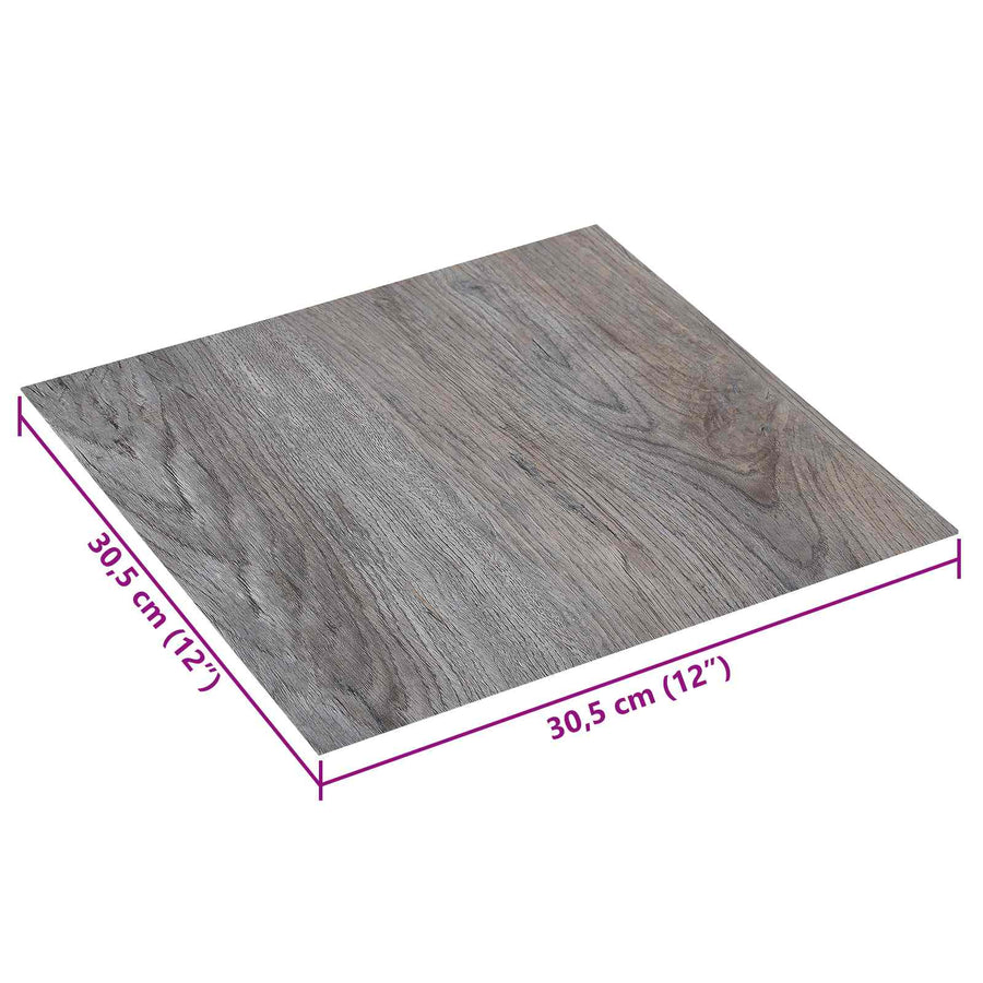 Zelfklevende Vloerplanken 30,5 x 30,5 cm 20 pcs PVC