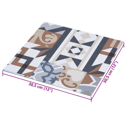 Zelfklevende Vloerplanken 30,5 x 30,5 cm 20 pcs PVC