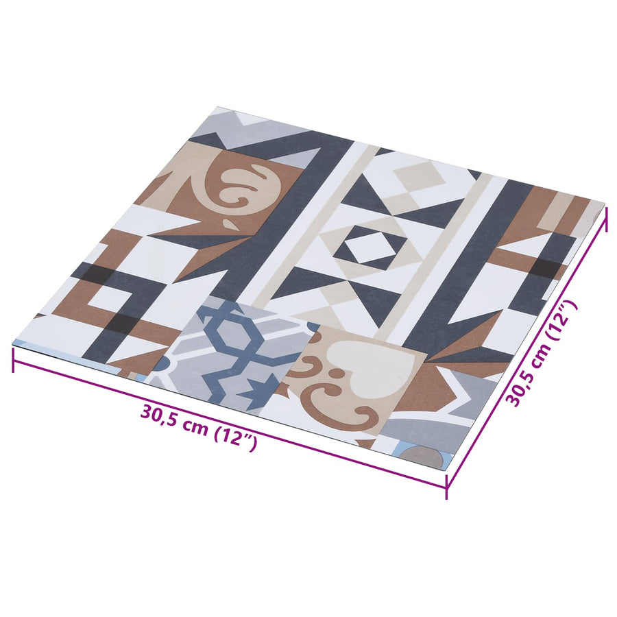 Zelfklevende Vloerplanken 30,5 x 30,5 cm 20 pcs PVC