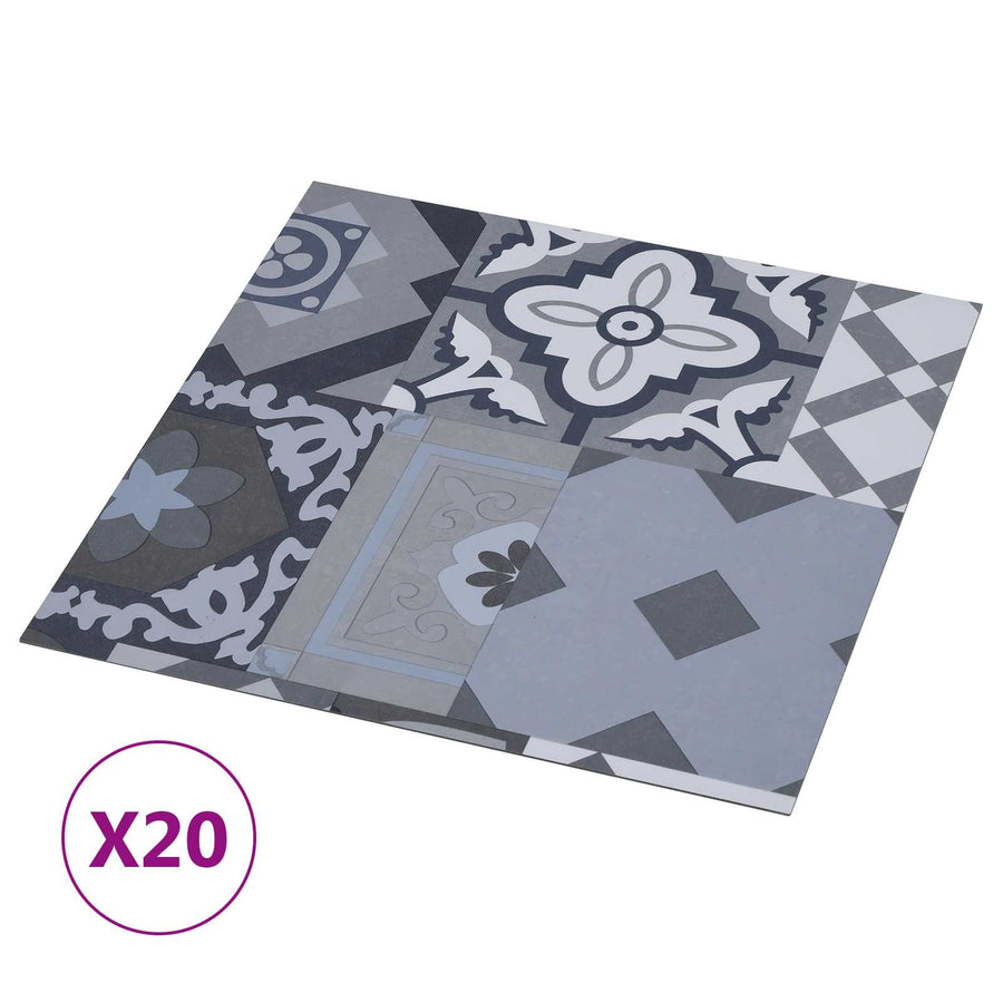 Zelfklevende Vloerplanken 30,5 x 30,5 cm 20 pcs PVC