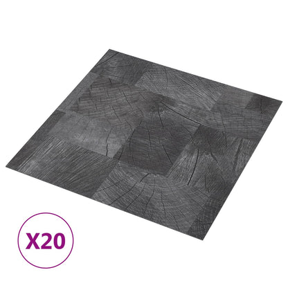 Zelfklevende Vloerplanken 30,5 x 30,5 cm 20 pcs PVC