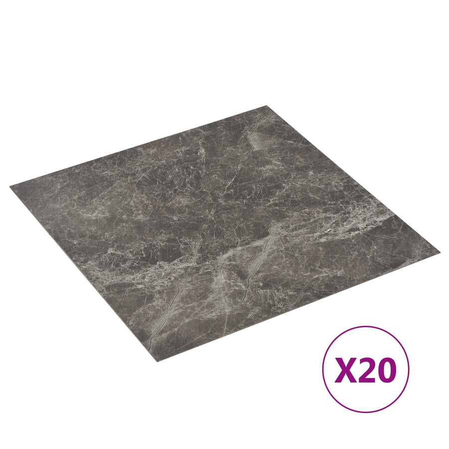 Zelfklevende Vloerplanken 30,5 x 30,5 cm 20 pcs PVC Multikleur