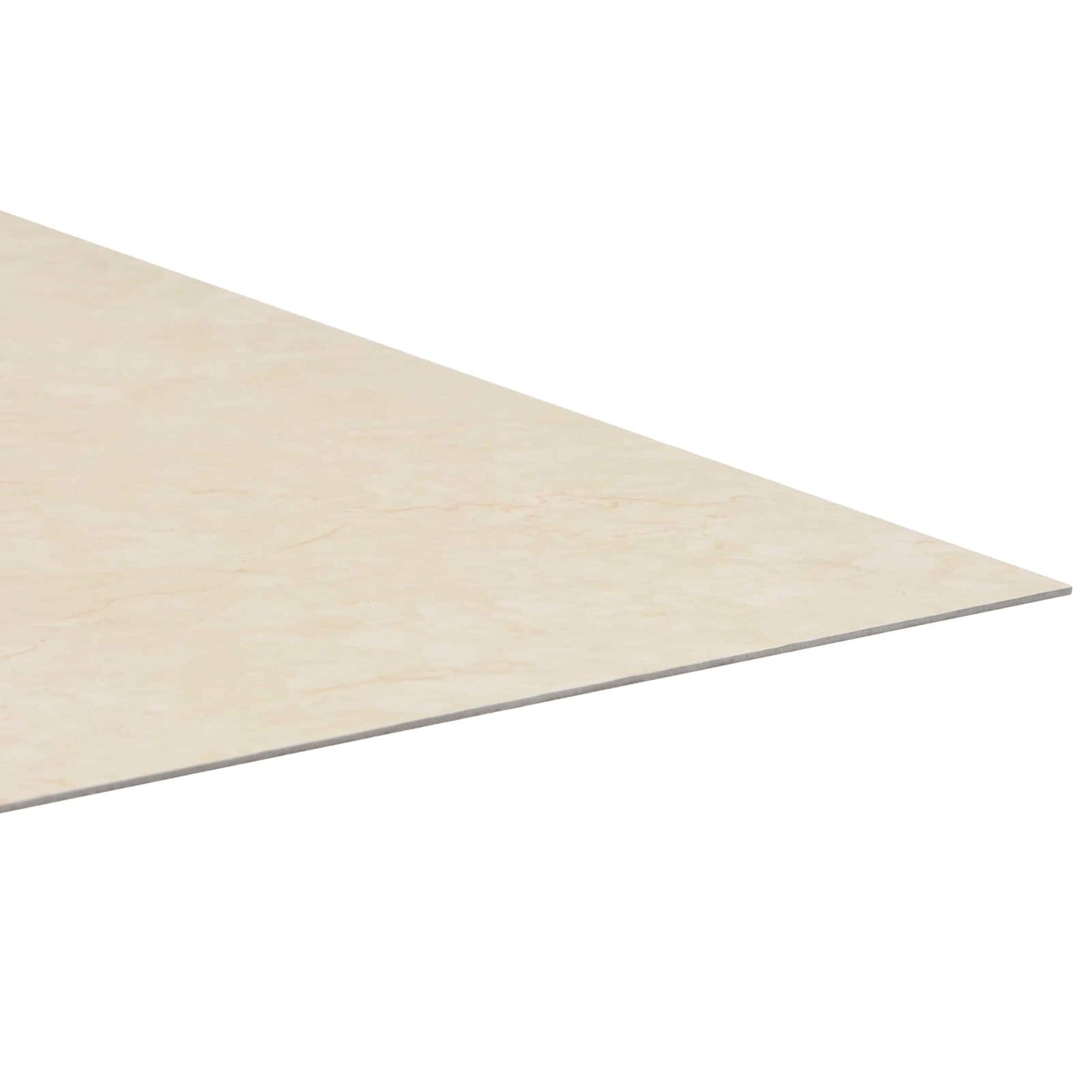 Zelfklevende Vloerplanken 30,5 x 30,5 cm 20 pcs PVC Lichtgeel