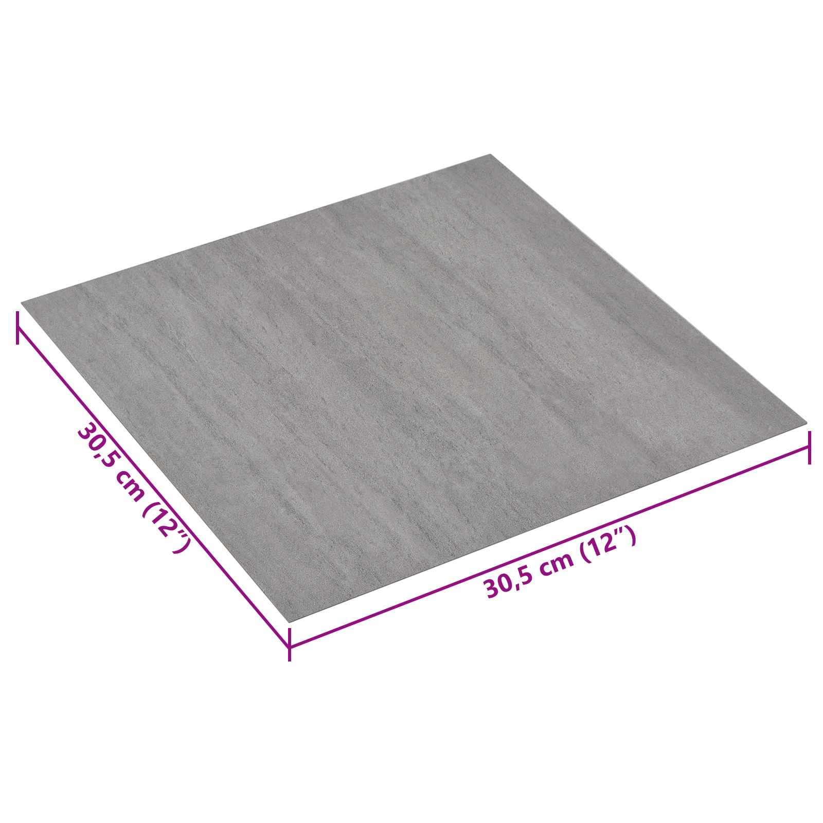Zelfklevende Vloerplanken 30,5 x 30,5 cm 20 pcs PVC