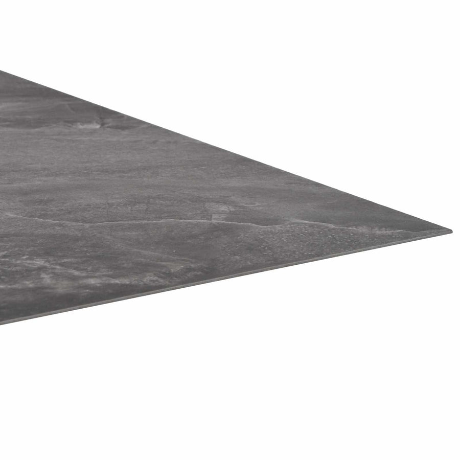 Zelfklevende Vloerplanken 30,5 x 30,5 cm 20 pcs PVC Zwart