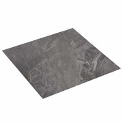 Vloerplanken PVC zelfklevend 30,5x30,5 cm 20 stuks zwart