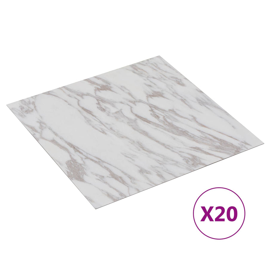 Zelfklevende Vloerplanken 30,5 x 30,5 cm 20 pcs PVC