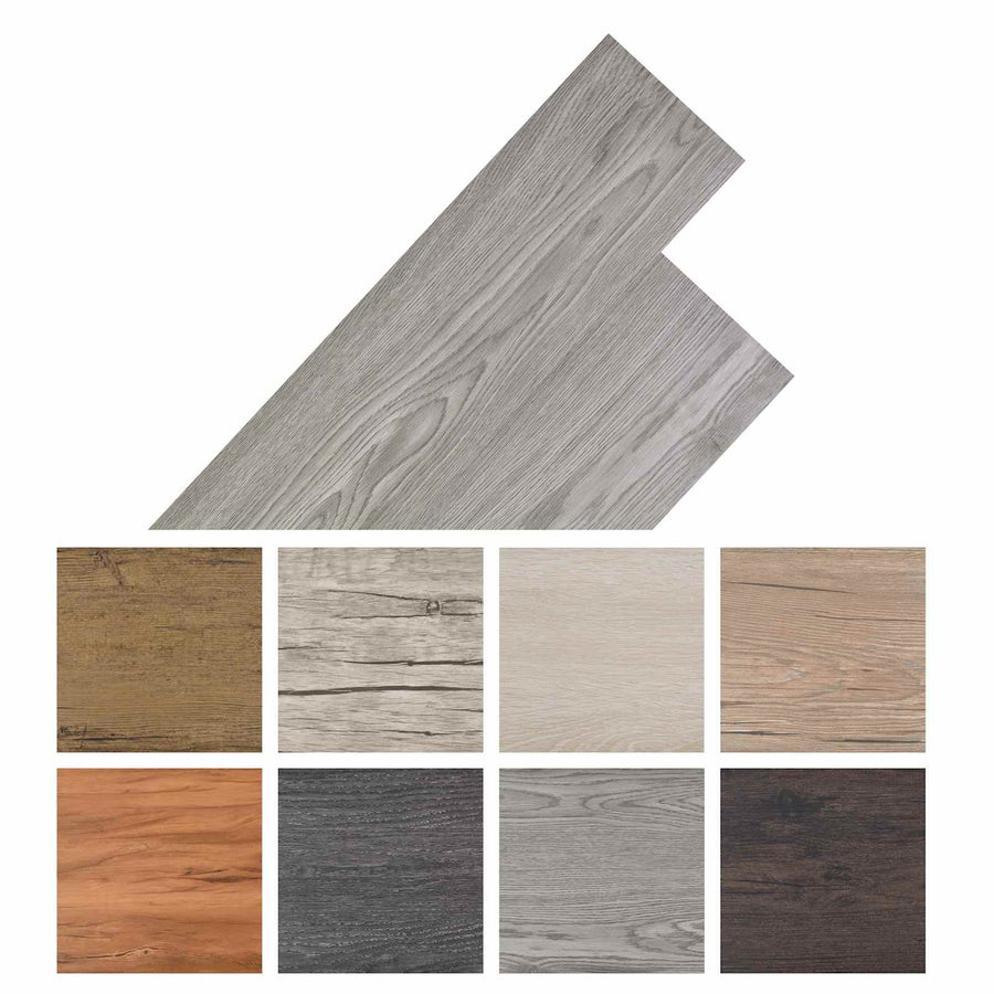 Zelfklevende PVC Vloerplanken 30,5 x 61 cm 28 pcs PVC