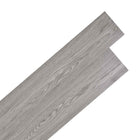 PVC vloerplanken 30,5x61 cm 28 stuks donkergrijs