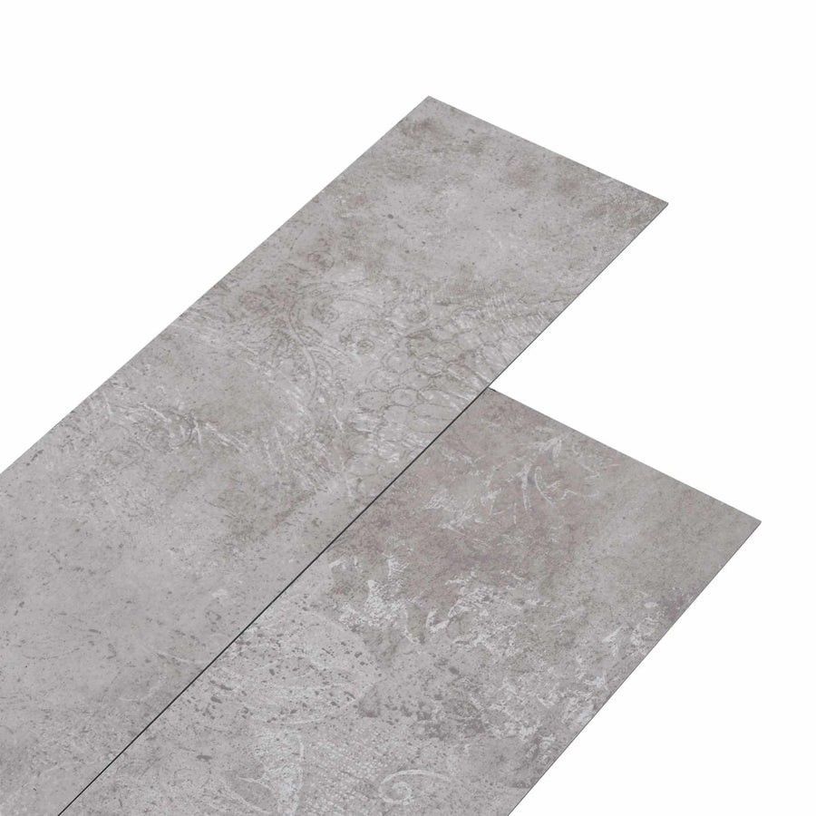 Zelfklevende PVC Vloerplanken 30,5 x 61 cm 28 pcs PVC Aardgrijs