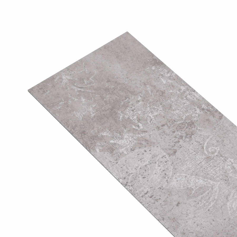 Zelfklevende PVC Vloerplanken 30,5 x 61 cm 28 pcs PVC Aardgrijs