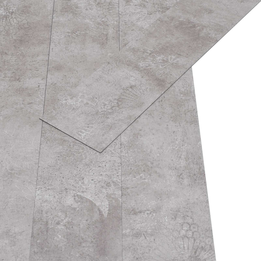 Zelfklevende PVC Vloerplanken 30,5 x 61 cm 28 pcs PVC Aardgrijs