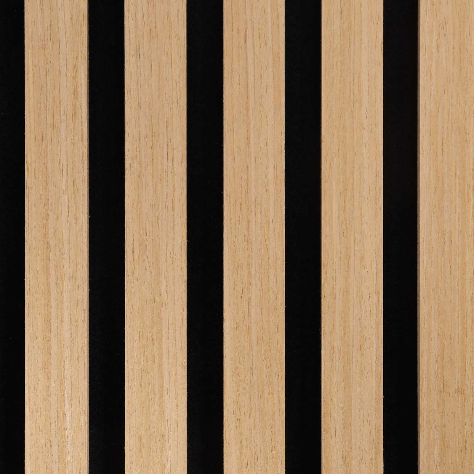 Wandpanelen 2 pcs Naturel 60,5 x 60 cm