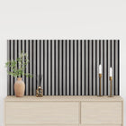 Wall panels 2 pcs Grey 60.5 x 60 cm