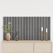 Wandpanelen 2 stuks grijs 60,5 x 60 cm