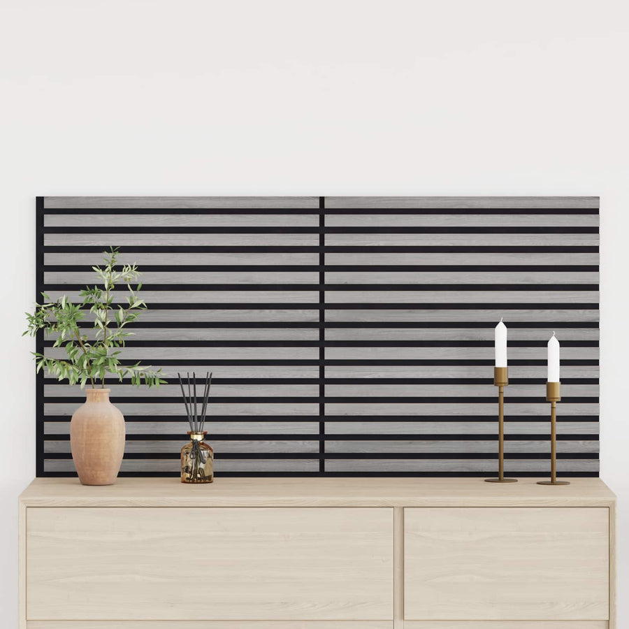 Wandpanelen 2 pcs Grijs 60,5 x 60 cm