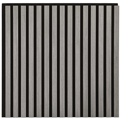 Wandpanelen 2 pcs Grijs 60,5 x 60 cm