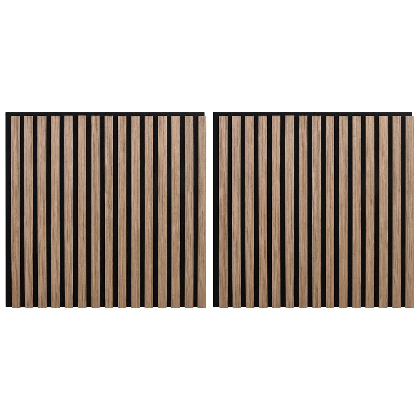 Wandpanelen 2 pcs Bruin 60,5 x 60 cm