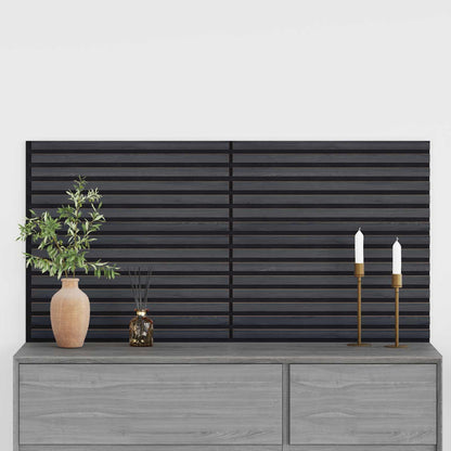 Wandpanelen 2 pcs Antracietkleurig 60,5 x 60 cm