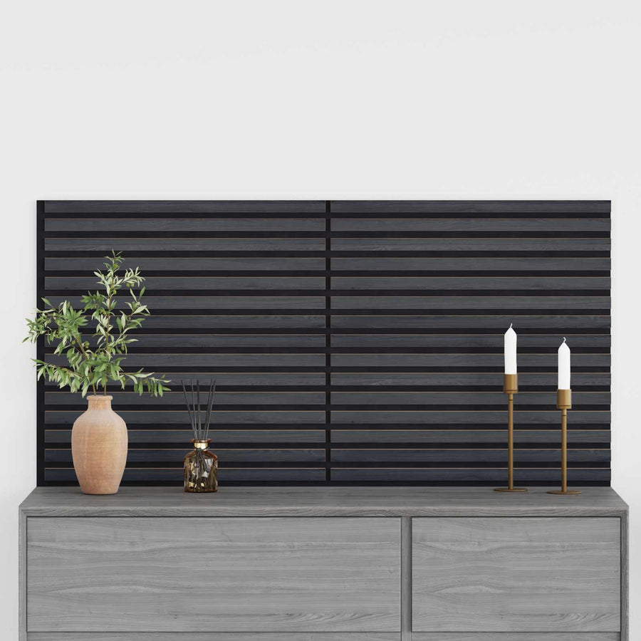 Wandpanelen 2 pcs Antracietkleurig 60,5 x 60 cm