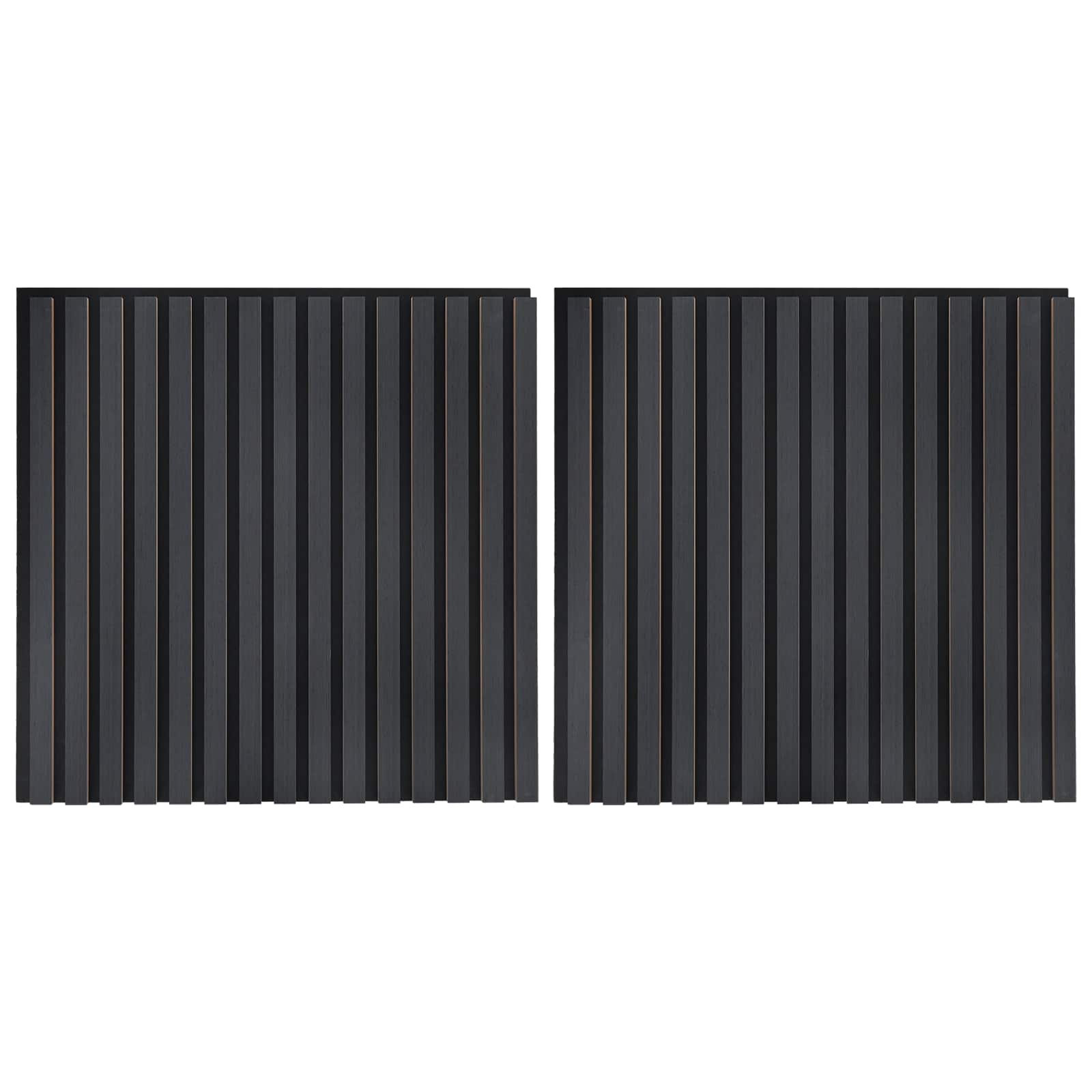 Wandpanelen 2 pcs Antracietkleurig 60,5 x 60 cm