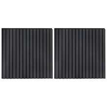 Wandpanelen 2 pcs Antracietkleurig 60,5 x 60 cm