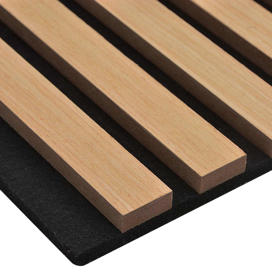 Wandpanelen 8 pcs Naturel 60,5 x 60 cm
