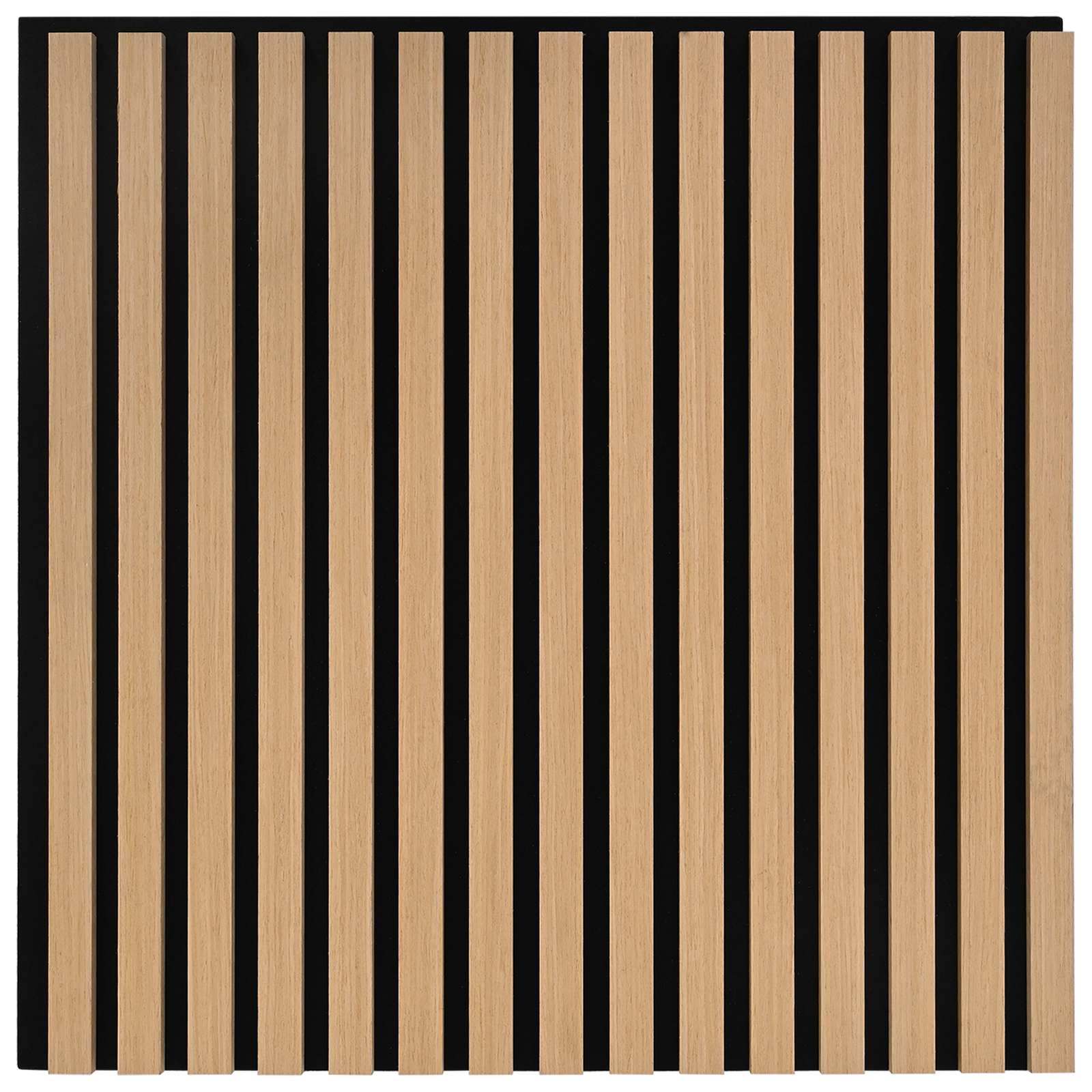 Wandpanelen 8 pcs Naturel 60,5 x 60 cm