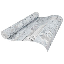 3D Steen Behang Lichtgrijs 10 x 0,53 m Non-Woven Stof