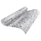 Behang 10 x 0,53 m grijs non-woven steen