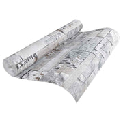 Behang 10 x 0,53 m grijs non-woven steen