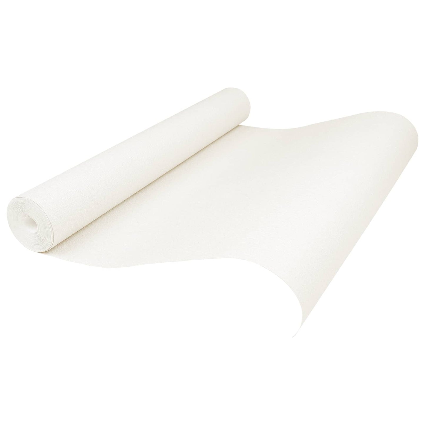 3D Vast Behang Gestreept Crèmewit 10 x 0,53 m Non-Woven Stof