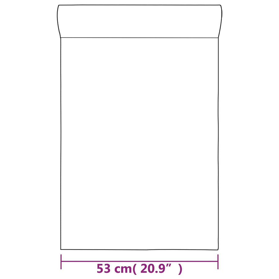 3D Vast Behang Gestreept Licht Bruin 10 x 0,53 m Non-Woven Stof