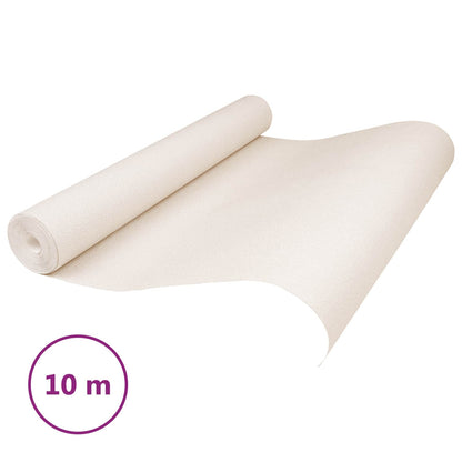 3D Vast Behang Gestreept Beige 10 x 0,53 m Non-Woven Stof