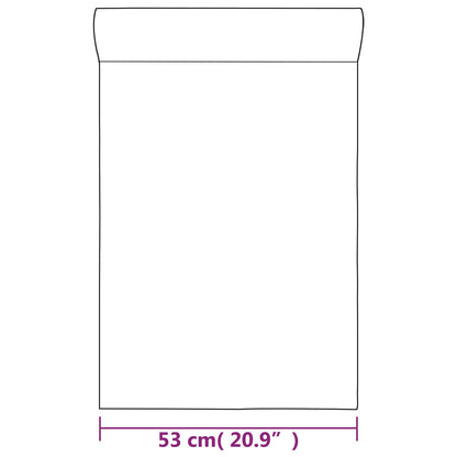 3D Vast Behang Gestreept Lichtgrijs 10 x 0,53 m Non-Woven Stof