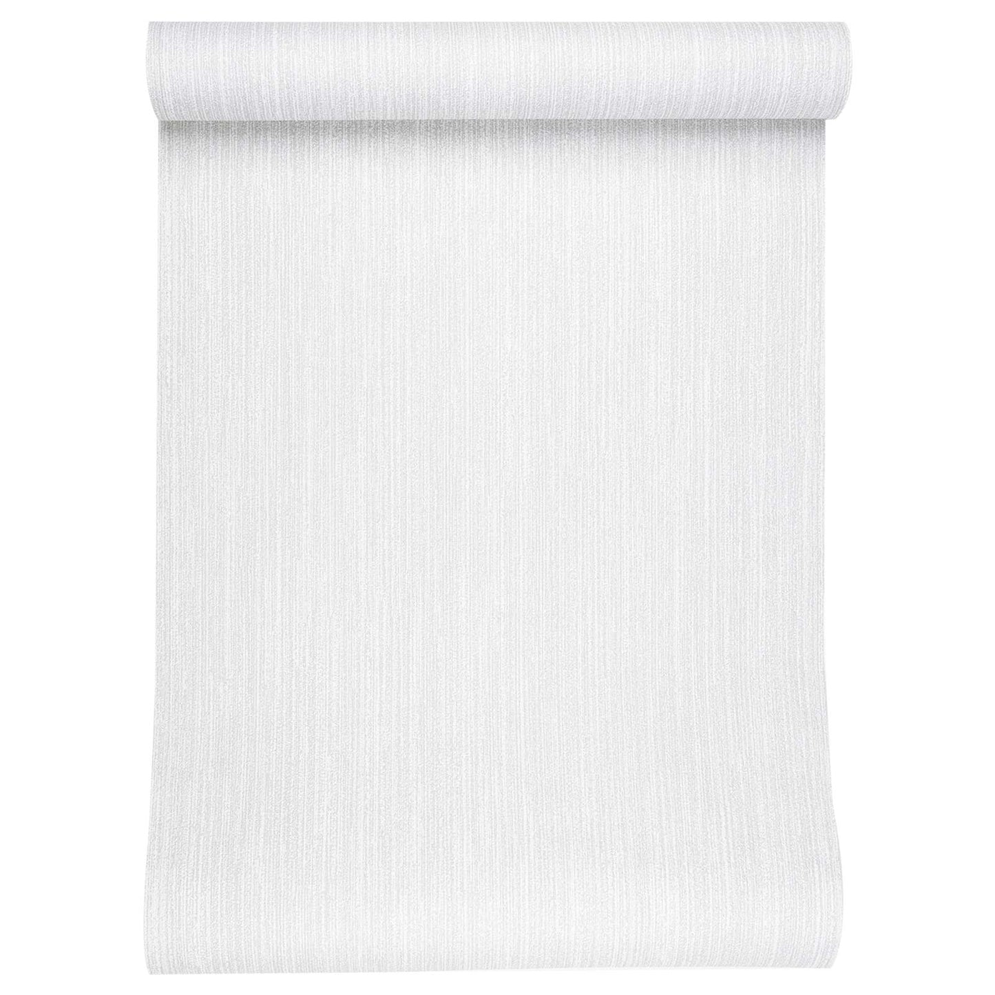 3D Vast Behang Gestreept Lichtgrijs 10 x 0,53 m Non-Woven Stof