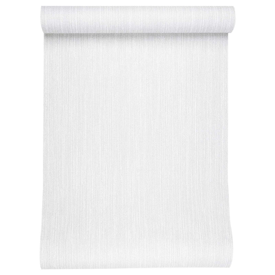 3D Vast Behang Gestreept Lichtgrijs 10 x 0,53 m Non-Woven Stof
