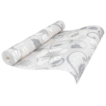 3D Vast Behang Gestreept Bloem 10 x 0,53 m Non-Woven Stof