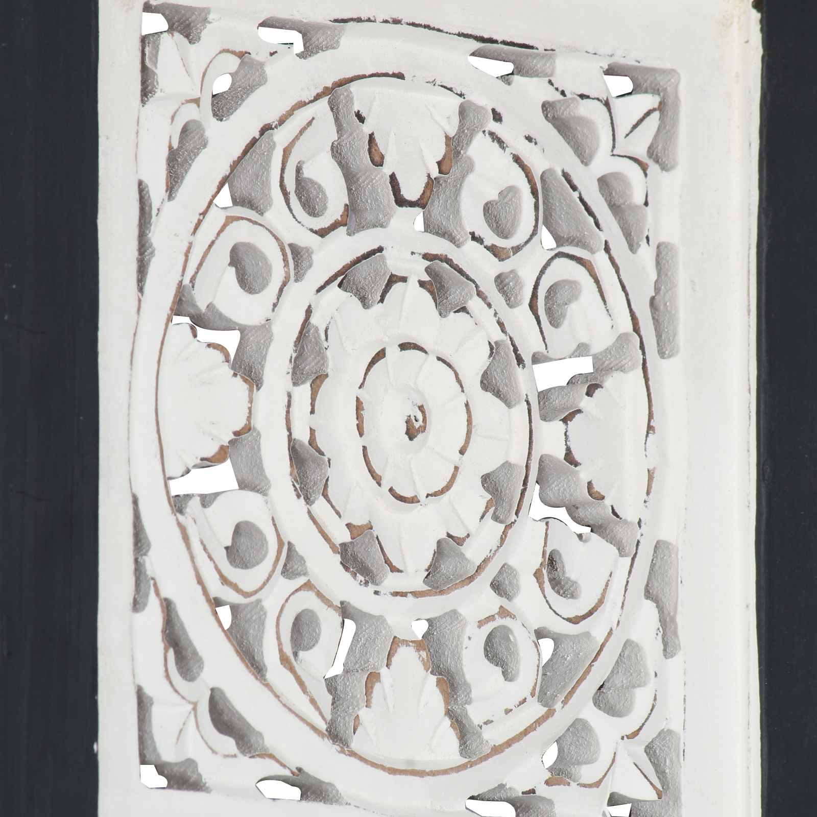 Kunst Decoratie Zwart en Wit 40 x 40 x 1,5 cm